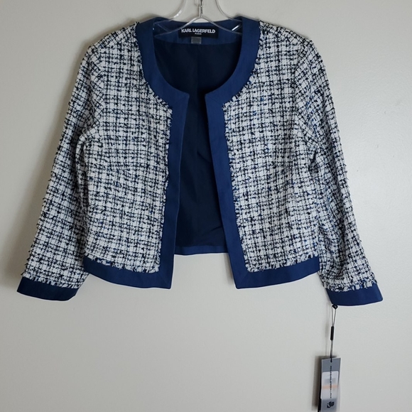 Karl Lagerfeld Jackets & Blazers - Karl Lagerfeld tweeded blazer